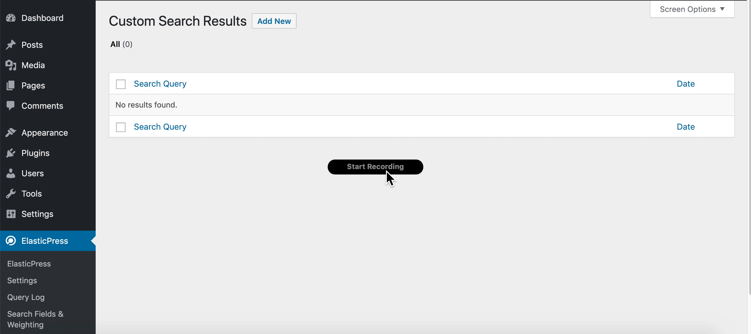 ElasticPress Search Ordering Example